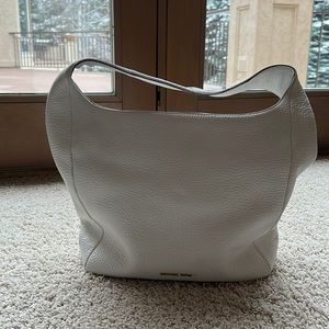 White Michael Kors hobo bag